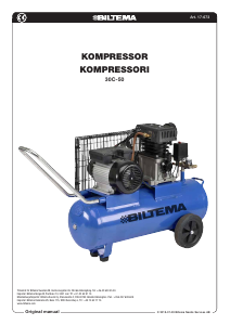 Bruksanvisning Biltema 30C-50 Kompressor