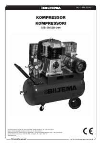 Bruksanvisning Biltema 55B-90 Kompressor