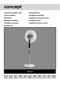 Návod Concept VS5031 Ventilátor