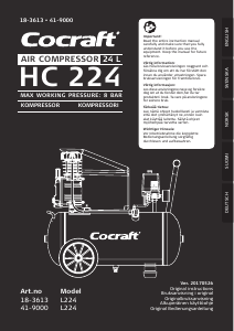 Handleiding Cocraft L224 Compressor