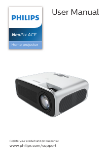 Bruksanvisning Philips NPX647 NeoPix ACE Projektor