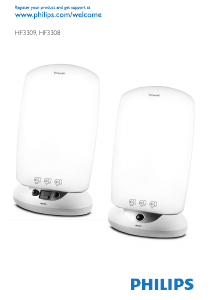 Käyttöohje Philips HF3308 EnergyLight Kirkasvalolamppu