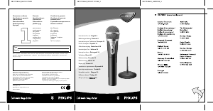 Brugsanvisning Philips SBCMC8650 Mikrofon