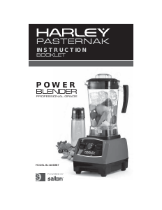 Bruksanvisning Harley Pasternak BL1486RBT Blender