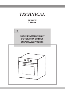 Mode d’emploi Technical TFP65X Four
