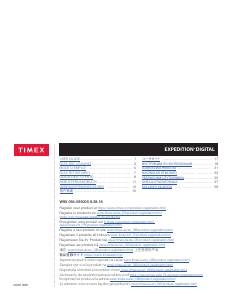 Használati útmutató Timex T478529J Expedition Karóra