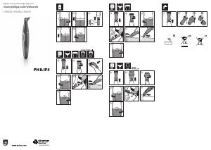 Εγχειρίδιο Philips HP6383 Μηχανή περιποίησης μπικίνι