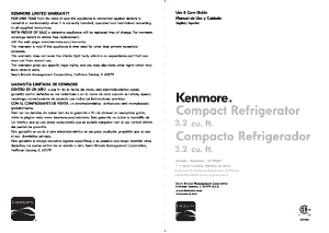 Handleiding Kenmore 111.99033 Koelkast