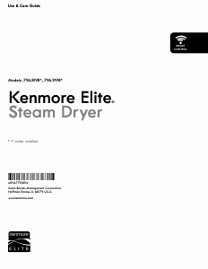 Handleiding Kenmore 796.81983 Wasdroger