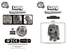 Handleiding IMC Toys 95854 Club Petz Lucy Sing & Dance