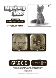 Handleiding IMC Toys 95892 Club Petz Mystery Mao