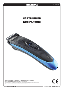 Brugsanvisning Biltema 84-1019 Hårklipper