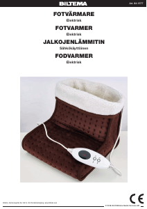 Käyttöohje Biltema 84-1577 Jalkojenlämmitin