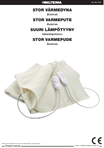 Käyttöohje Biltema 84-1574 Lämpöpeite