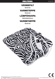 Käyttöohje Biltema 84-1575 Lämpöpeite