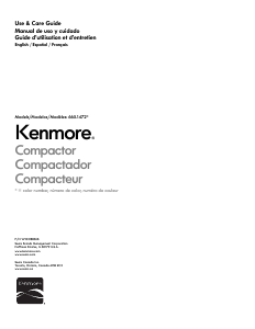 Mode d’emploi Kenmore 665.14729 Compacteur de déchets