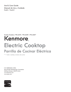 Manual Kenmore 790.45302 Hob
