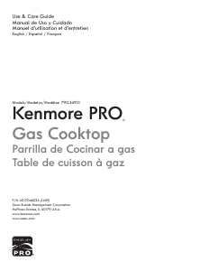 Manual Kenmore 790.34913 Hob