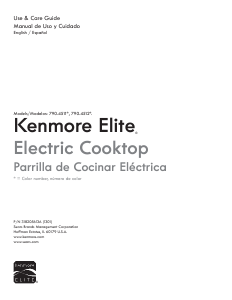 Manual Kenmore 790.45213 Hob