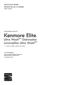 Handleiding Kenmore 665.14712 Vaatwasser