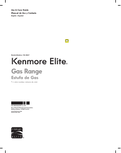 Manual Kenmore 721.76033 Range