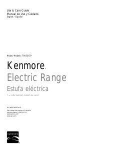 Manual Kenmore 790.92573 Range