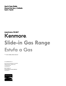 Manual Kenmore 790.32673 Range