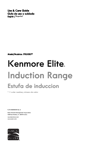 Manual Kenmore 790.95073 Range