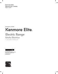 Manual Kenmore 721.96047 Range