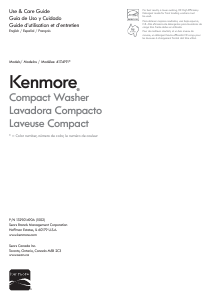 Manual de uso Kenmore 417.41942 Lavadora