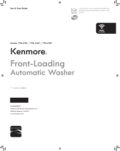 Handleiding Kenmore 796.41563 Wasmachine