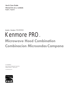 Bruksanvisning Kenmore 790.89393 Mikrovågsugn