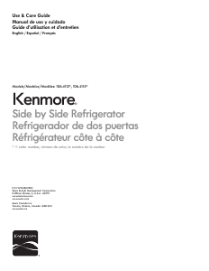 Mode d’emploi Kenmore 106.41139 Réfrigérateur combiné