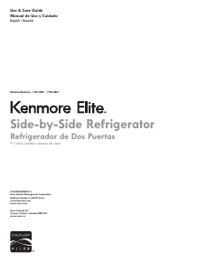 Manual Kenmore 795.51862 Fridge-Freezer
