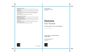 Manual Kenmore EB65003 Heater
