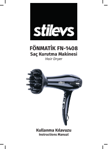 Manual Stilevs FN-1408 Hair Dryer