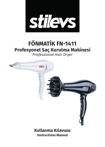 Manual Stilevs FN-1411 Hair Dryer