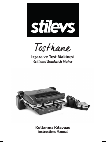 Manual Stilevs Tosthane Contact Grill