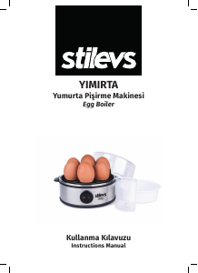 Kullanım kılavuzu Stilevs Yimirta Yumurta pişirici