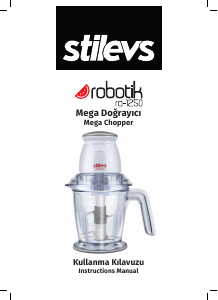 Kullanım kılavuzu Stilevs RO-1250 Robotik Doğrayıcı