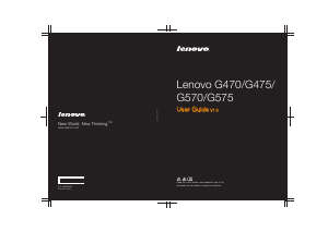 Bruksanvisning Lenovo G570 Bärbar dator