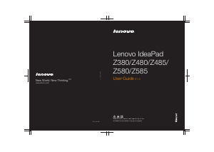 Handleiding Lenovo IdeaPad Z380 Laptop