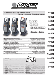 Bedienungsanleitung Comet KL 1300 Extra Hochdruckreiniger