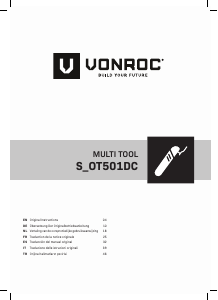 Mode d’emploi Vonroc S_OT501DC Outil multifonction