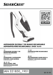 Manual SilverCrest IAN 321850 Vacuum Cleaner