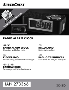 Bruksanvisning SilverCrest IAN 273366 Klockradio