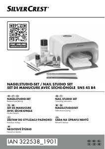 Instrukcja SilverCrest IAN 322538 Suszarka do paznokci