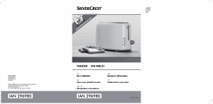 Instrukcja SilverCrest IAN 296980 Toster