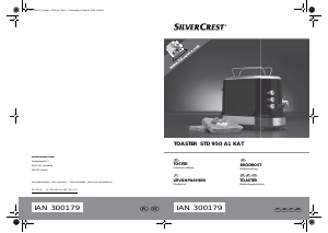 Instrukcja SilverCrest IAN 300179 Toster