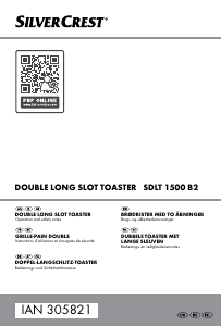 Mode d’emploi SilverCrest SDLT 1500 B2 Grille pain